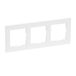 Legrand 765183 Seano+ 3-voudig frame, Wit