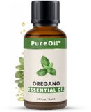 PureOil – Oregano Etherische Olie – 15ml – 100% Puur, Natuurlijk & Vegan – Voor Haar | Huid | Gezicht | Scalp | Diffuser | Aromatherapie - Incl. Ebook