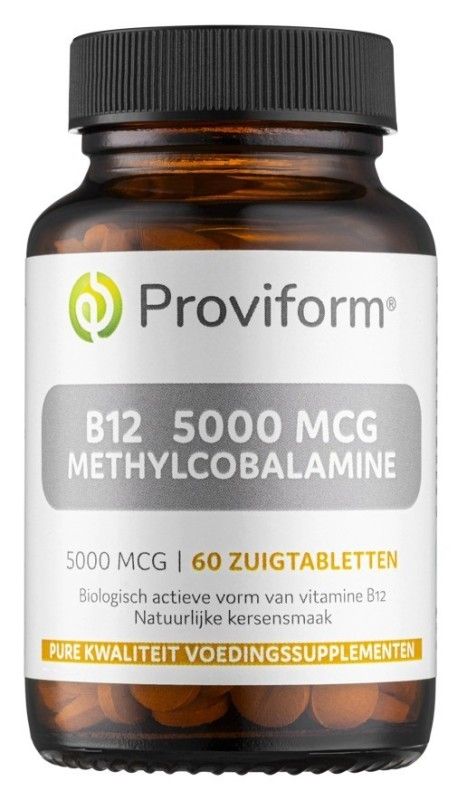Proviform B12 5000mcg Methylcobalamine - 60 Sublingual Tablets