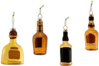 Kurt S. Adler Liquor Bottle 8,9 cm ASS kerstbal kerst