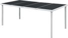 Maison Exclusive - Table de jardin 190x90x74 cm noir acier