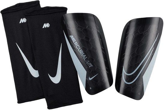 Nike Mercurial Lite Scheenbeschermer - Zwart | Maat: S