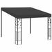 vidaXL Pergola murale 3x3x2,5 m anthracite