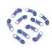 cyclingcolors 10 x ritssluitingschuivers vervanging reparatieset voor rits hoofd nr. 5 schuivers voor kleding tassen jassen tassen koffer jeans, blauw