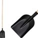 Pelle S504A.WH, modèle 7131, noir, étroit, manche en bois