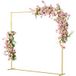 LUMARA Gold Metal Arch Backdrop Stand 2M, Wedding Garden Arch, Floral Balloon Arch