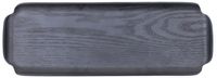 Bosign Plateau Leaf Cuisine Mat Noir Bois de saule 33 x 11,5 x 1,5 cm