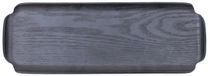 Bosign Plateau Leaf Cuisine Mat Noir Bois de saule 33 x 11,5 x 1,5 cm