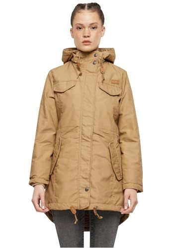 Brandit Marsh Lake Camel M Parka voor dames, Kameel.