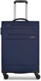 Worldpack Chicago 4 wielen Trolley M 67 cm met uitbreidingsplooi - Zachte bagage - TSA slot - dark-blue