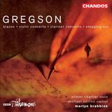 Charlier/Collins/BBC Chandos Records Gregson: Blazon | Violin Concerto | Clarinet Concerto | Stepping Out (CD)