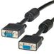 ROLINE HQ VGA kabel HD15 M/F met ferrietkern 20m zwart