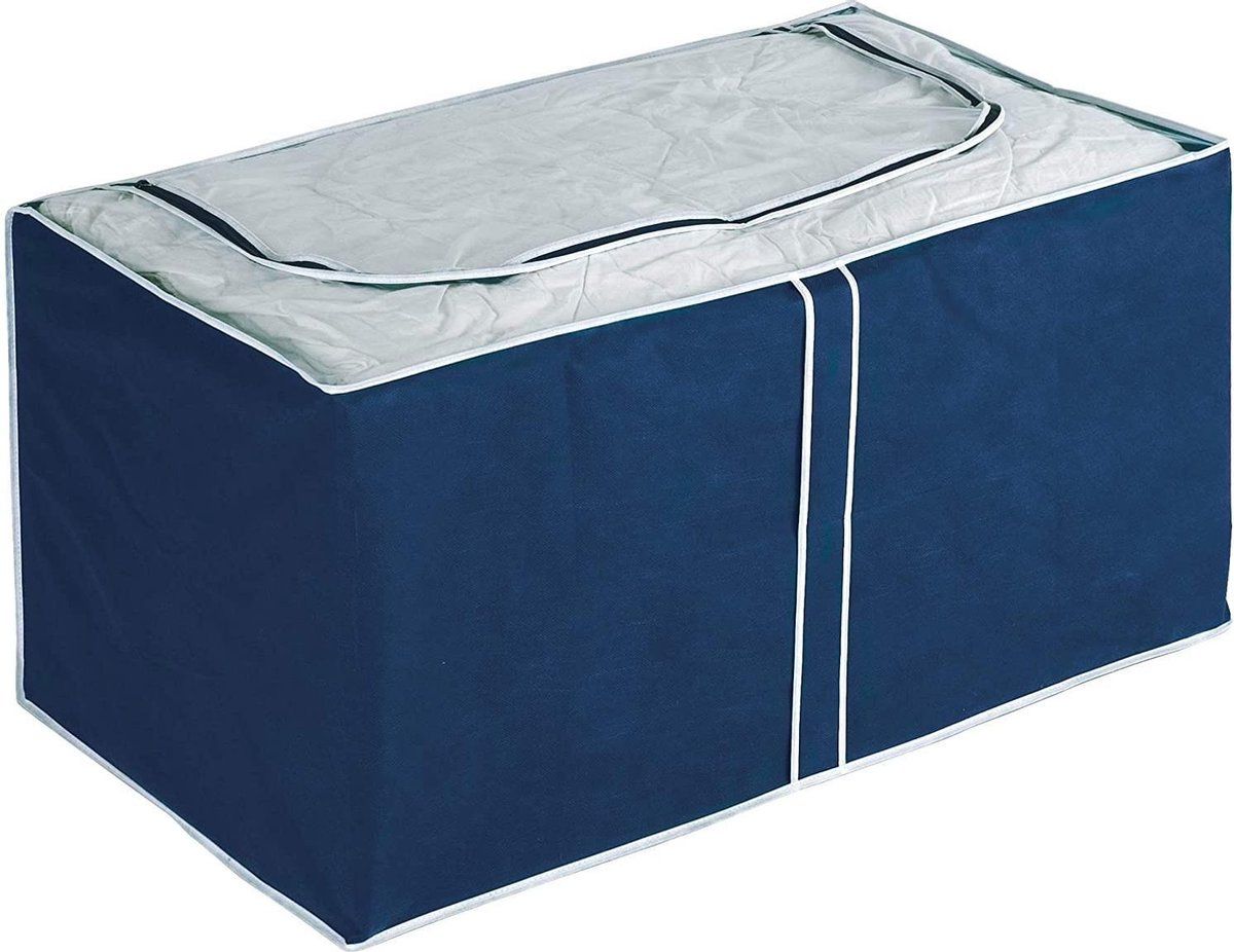 WENKO Opbergbox Jumbo 91 X 53 Cm Polypropyleen Donkerblauw