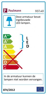 Paulmann Inbouwlampenset Special Line IP65 LED opaal, warmwit, set van 1