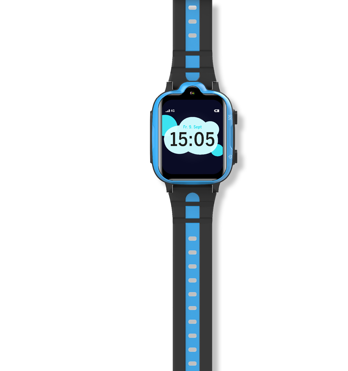 Deutsche Telekom SW1 Smartwatch - 1.7" - Blauw/Zwart