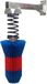 Kerbl HappyCow veeborstel FlexiSwing Rood/Blauw
