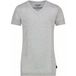 Vingino Garçon Gris Mele T-shirt à col en V à manches courtes - Taille XS