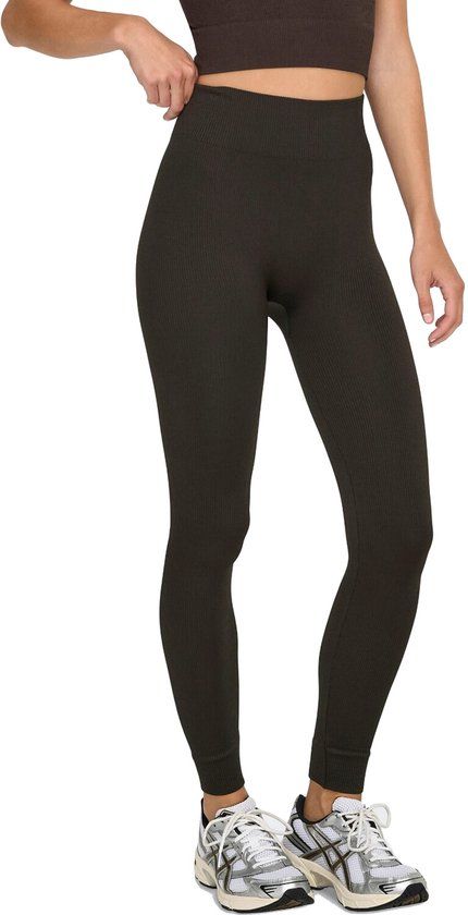Only Play Jaia Life High-Waist Lounge Seamless Sportlegging Dames - Bruin
