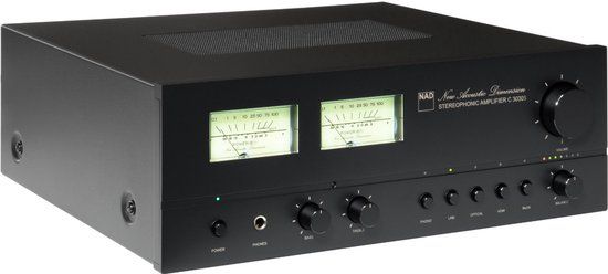 NAD C3030S Versterker - Zwart