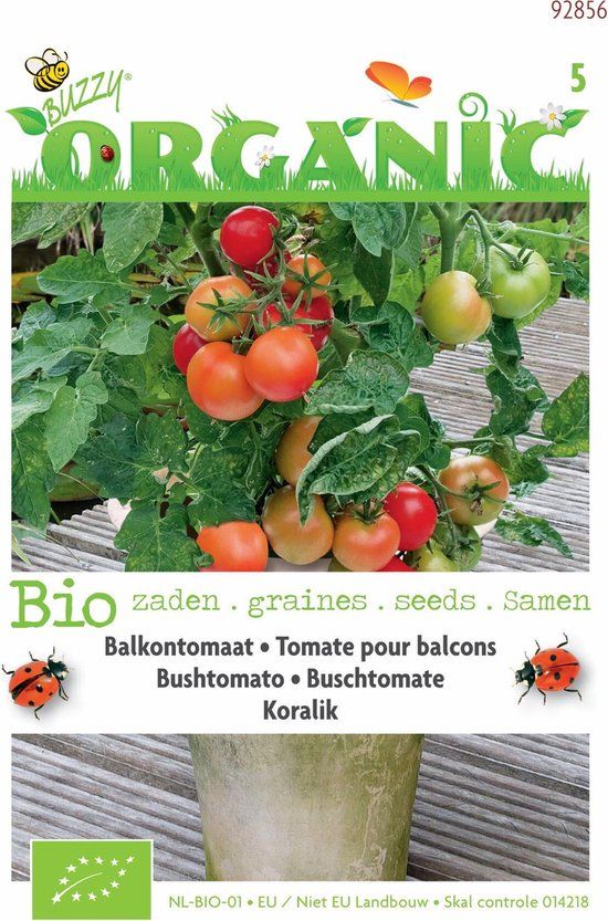 Buzzy® Organic - Balkontomaat Koralik (BIO)