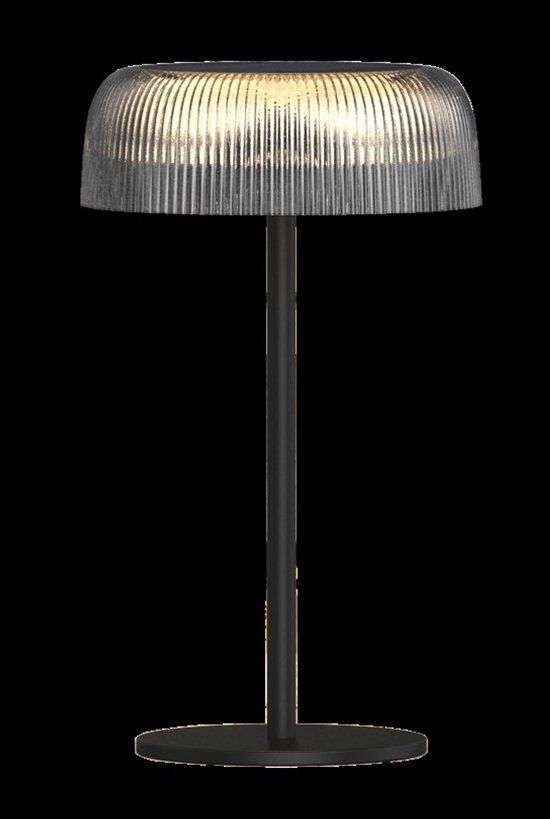 Luxform Yukon Hybrid Tafellamp - Gunmetal Grijs - 200LM - LED - Zonne-energie