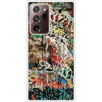 Samsung Galaxy Note Graffiti 1 Verstevigd hoesje met sublimatie bedrukking