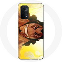 Maniacase Hoesje voor Oppo A74 5G Anime One Piece Kozuki Oden Manga