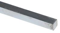 Vierkante stang van staal, 6 mm, 6 mm, 330 mm, 7 stuks