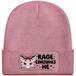 Tierisch - Fun Beanie - Kitsch Kitten Rage Consumes Me Pale Pink Beanie - roze