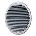 La Ventilazione GZKT200R ventilatierooster aluminium zink rond met insectennet overlappende diameter 230 mm
