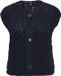 Only Gilet Onlchloe Ss Rib Button Vest Knt 15352208 Sky Captain Dames Maat - L