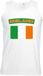 Bellatio Decorations Ierland singlet shirt/ tanktop met Ierse vlag wit heren M