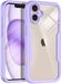 Techsuit Hoesje geschikt voor Apple iPhone 17 - ColorVerse 360 Case met Screenprotector - Paars