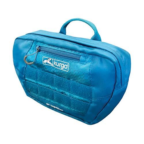 KURGO RSG Pack Fietstas hecht aan RSG Harnassen en Active Utility Belt, Duurzaam, MOLLE Compatible, Coastal Blue