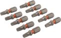 Dynaplus - Schroefbit - Torx 25 - 25mm - Oranje (10 stuks)