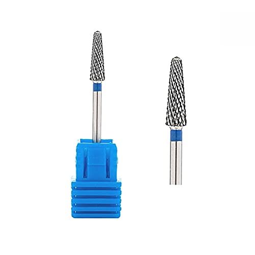 Natury Nails Frees van wolfraamcarbide voor nagelfrees, manicure, pedicure, nagellak, acrylnagels en gelnagels (gemiddelde korreling)