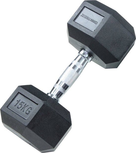 Lifemaxx Crossmaxx Hexagon Dumbbellset - 2 x 22,5 kg