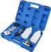 ZenithVibe ® Set de testeur de fuite de cylindre, détecteur de fuite de CO2, testeur de fuite de moteur sans solution de réaction, pour voitures, motos, camions