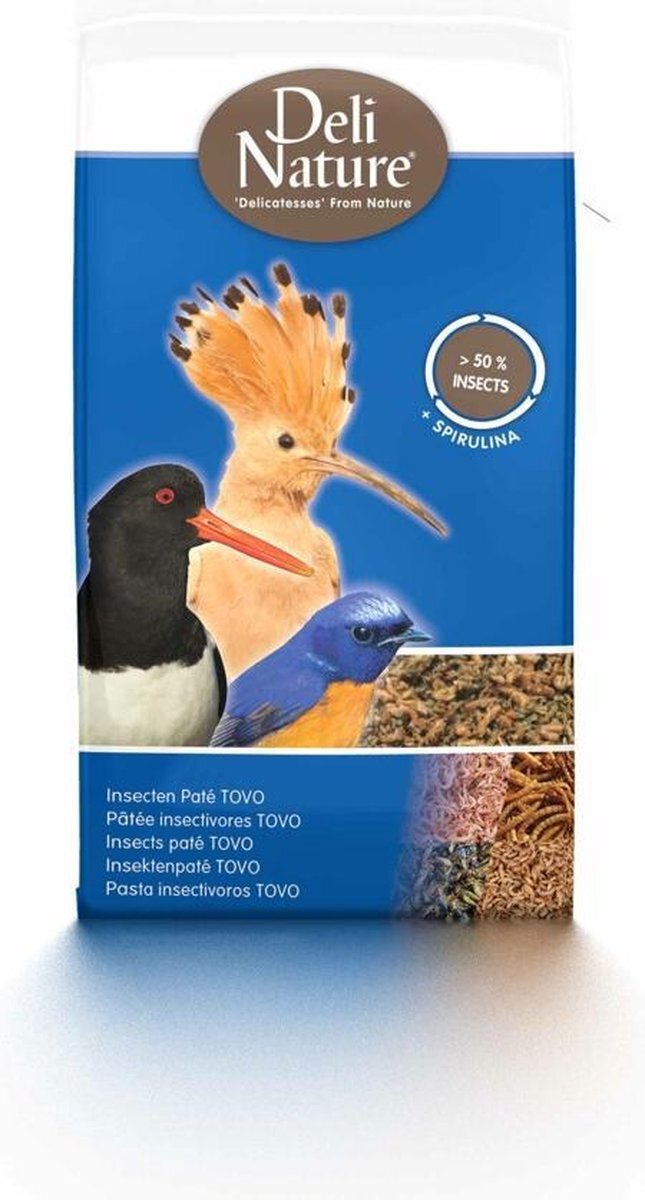 DELI NATURE Insecten Paté Tovo - 4 x 500 gr - Voordeel verpakking