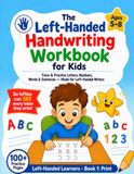 Left-Handed Handwriting Workbook: Trace and Practice Letters, Numbers, Words and Sentences | Print Handwriting for Left-Handed Children Ages 5–8