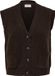 JDY Dames Trui S/L V-NECK VEST KNT NOOS Coffee Bean S