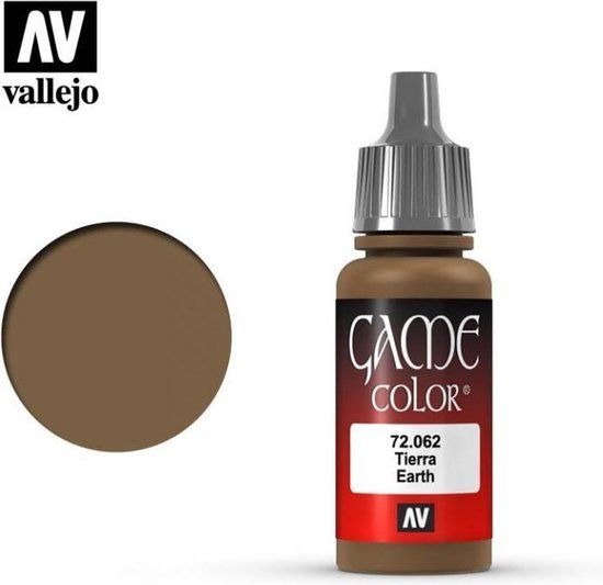 Vallejo 72062 Game Color - Earth - Acrylverf - 18ml