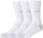 New Balance Active Crew Socks 3 Pack Unisex Sportsokken - WHITE