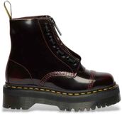 Dr. Martens Sinclair Arcadia Kersenrode Leren Laarzen
