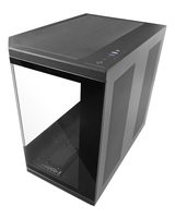 Mars Gaming MC-3TCORE Midi Tower Zwart PC Case - Black