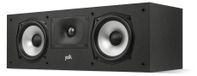 Polk Audio Monitor XT30 Enceinte centrale - Certifié Hi-Res Audio, Compatible Dolby Atmos & DTS, Enceinte centrale Home Cinéma avec Dialogues Puissants et Basses Profondes - Noir