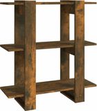 vidaXL Boekenkast/kamerscherm 80x30x87 cm gerookt eikenkleurig