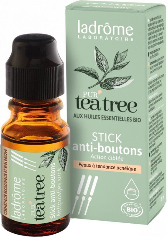 Pit&Pit Anti-pukkel stick bio 10 ml - Op basis van etherische oliën - Handige stick