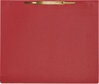 Jalema 3113215 A4 Red Cardboard Metal File Folder