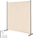 VEVOR Écran de séparation 1,8 m Panneau unique Bureau Beige Écran d'intimité